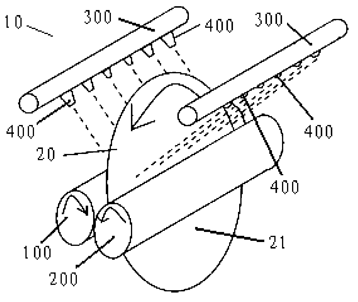 Wafer brushing device and wafer brushing method