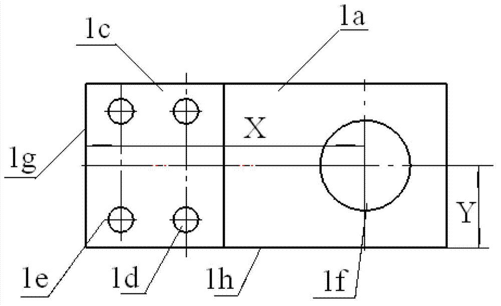 Bias correction method of drill bushing mounting hole of drill plate