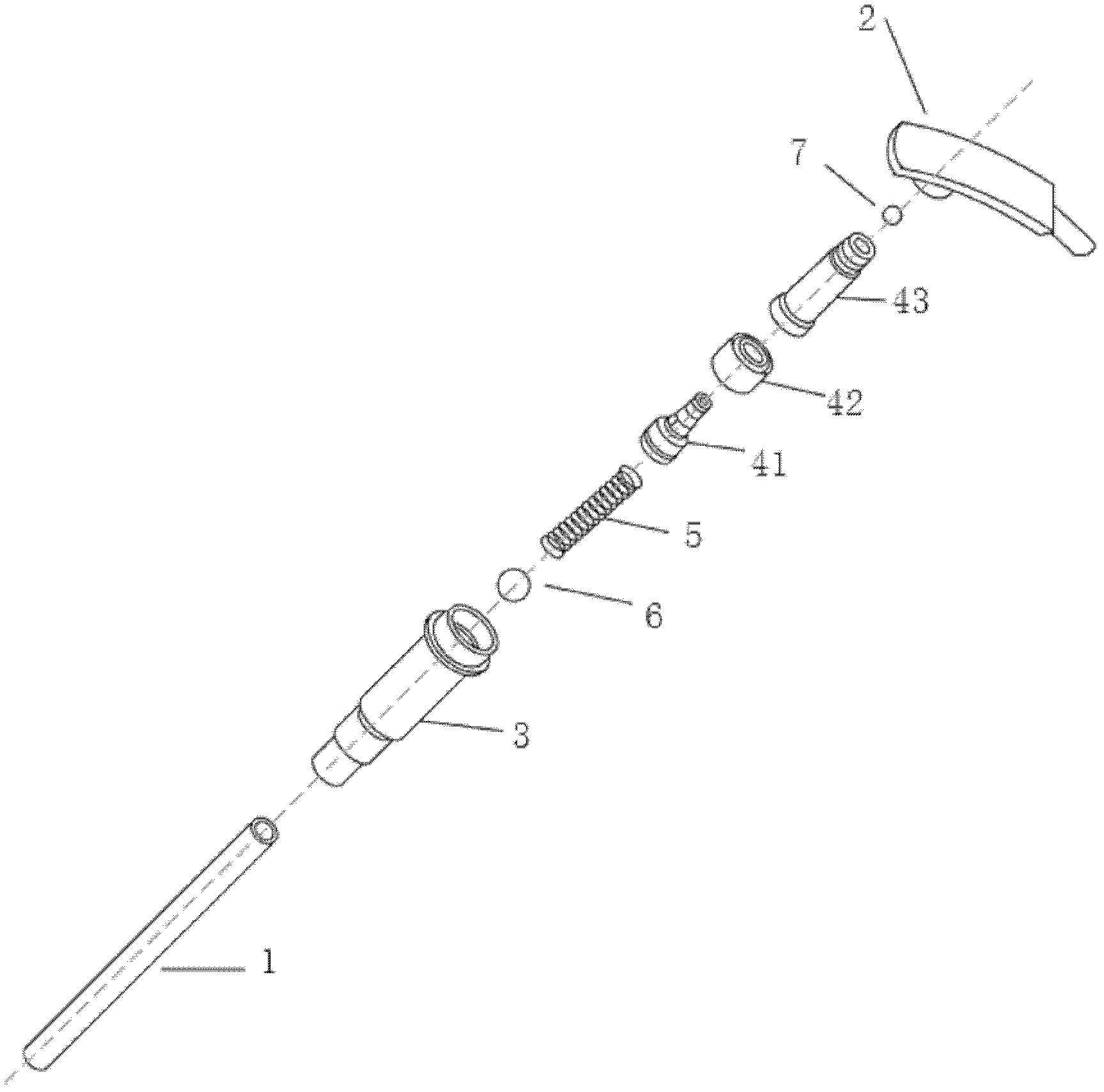 In-situ continuous sampling device for water sample in wetland