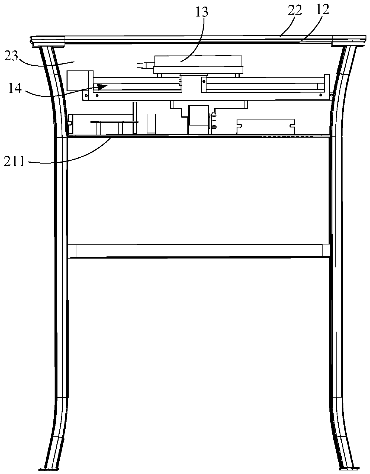 Wireless charging module, wireless charging table and wireless charging method