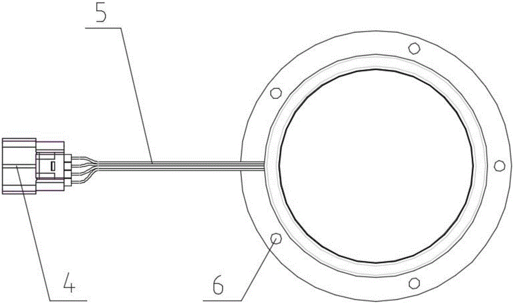 Low-voltage wire harness integration device for drive motor of new energy vehicle