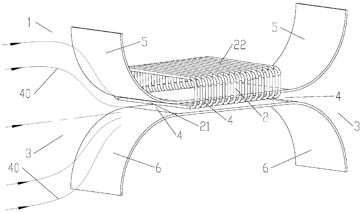 Propeller in magnetic field, and brake and/or power generation device in magnetic field