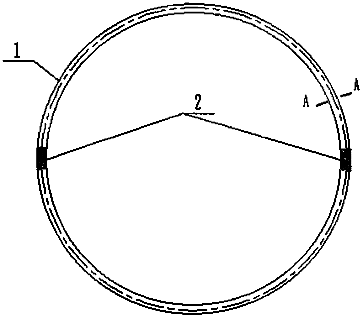 Prefabricated foundation ring beam prefabrication method and construction method of storage tank using prefabricated foundation ring beam