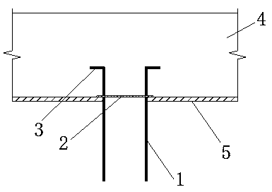 Constructional column top reinforced bar steel structure pre-embedded assembly and construction method