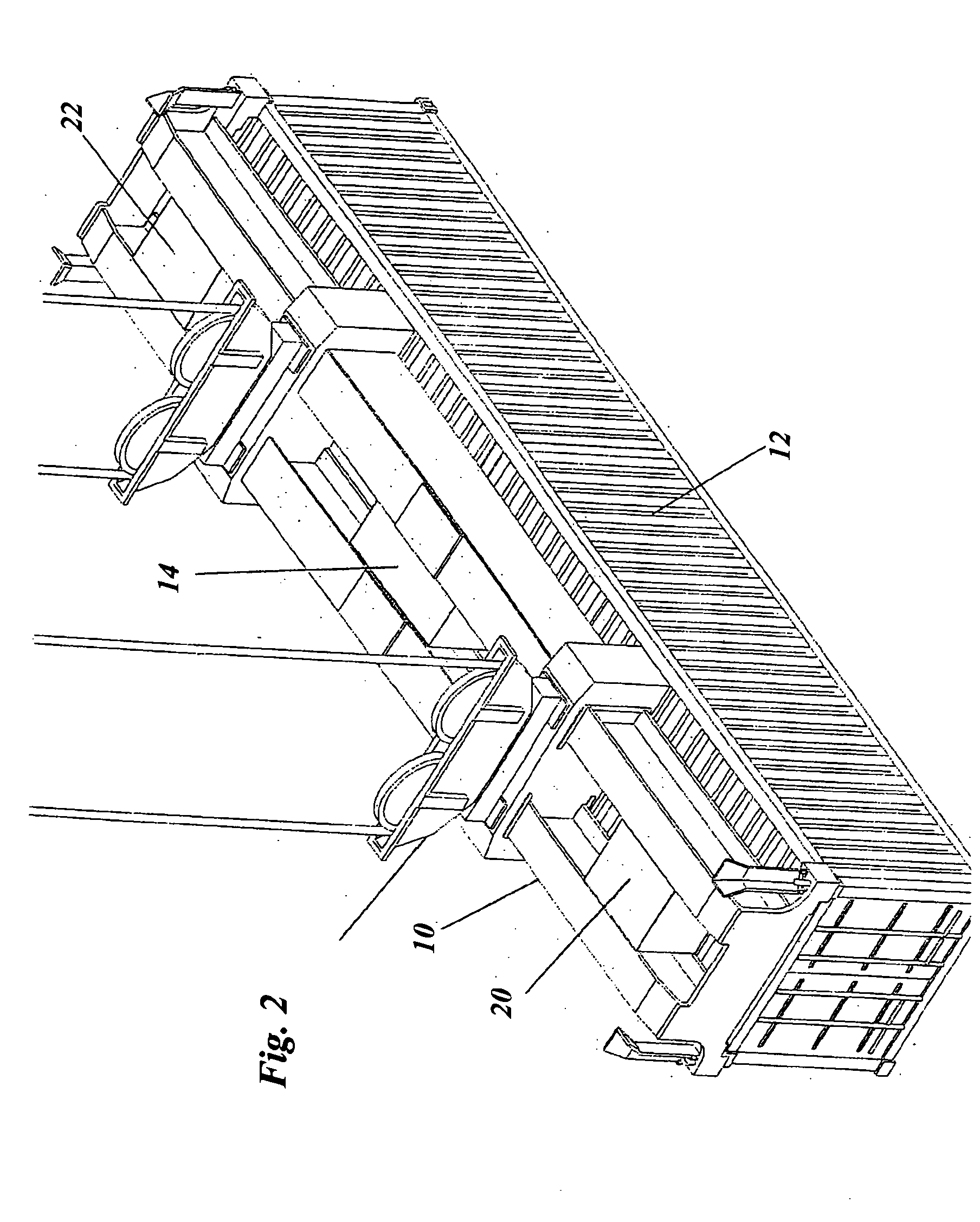 Inverse ratio of gamma-ray and neutron emissions in the detection of radiation shielding of containers