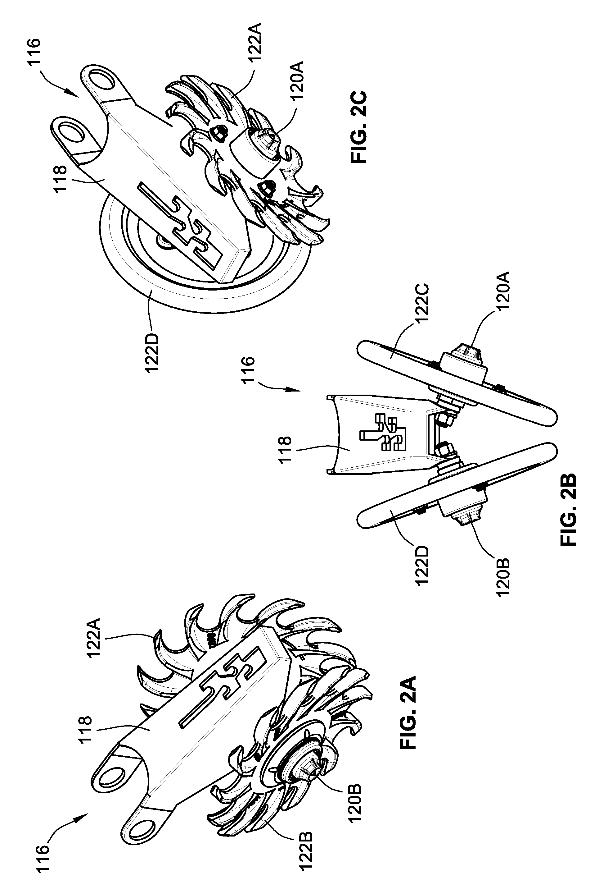 Forged toothed wheel for a row crop planter