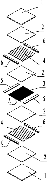 Aluminum plate-fin type heat exchanger and vacuum braze welding process method thereof