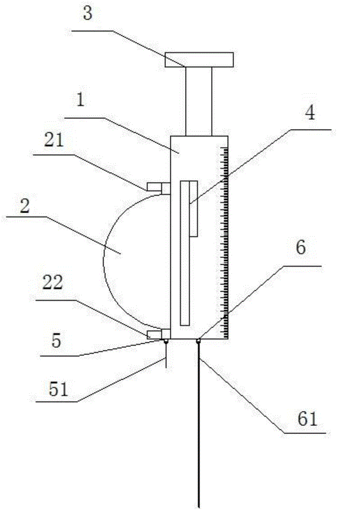 Special liquid taking device for flammable liquid