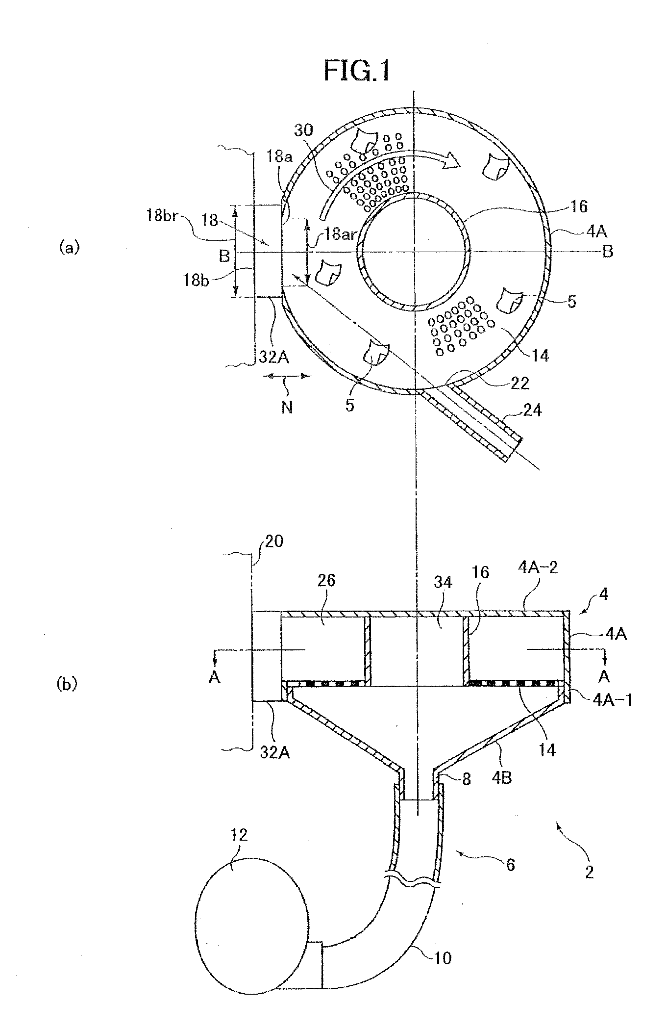 Dry type cleaning case and dry type cleaning device