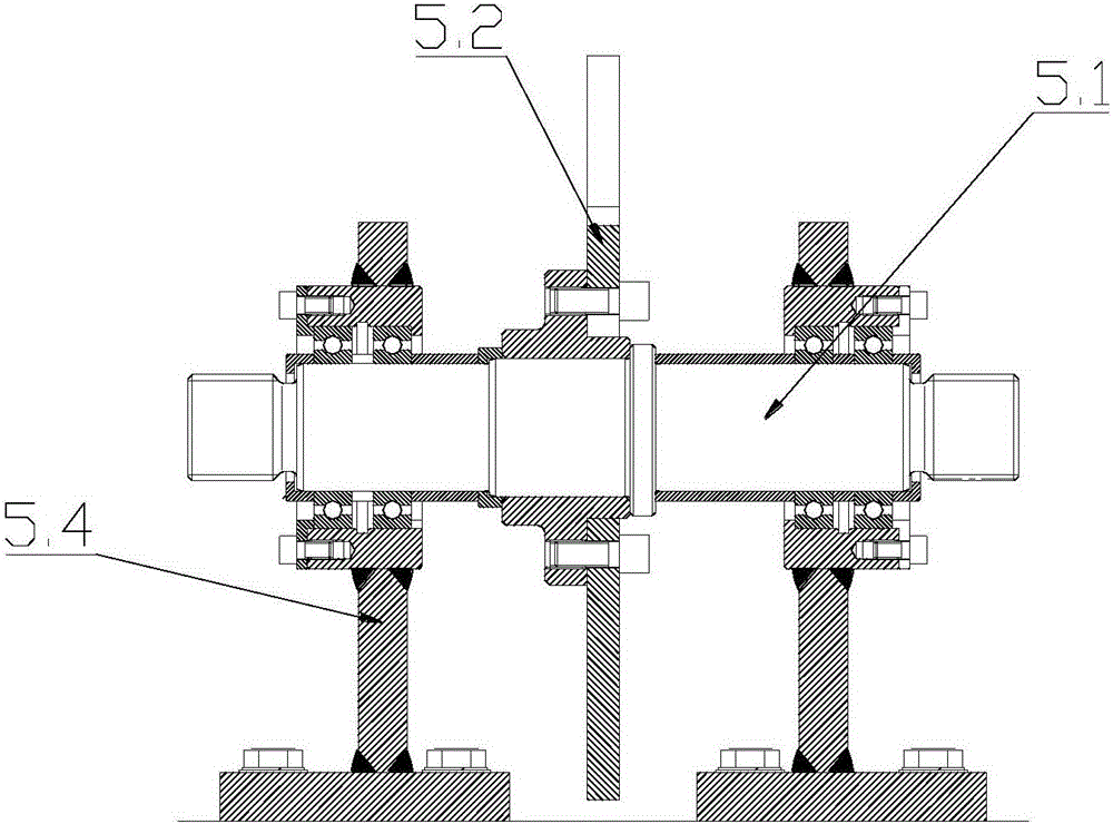 Air turbine starter property testing device