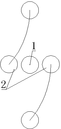 Method for replacing 10kV multi-layered overhead line pole towers with steel pipe poles in situ