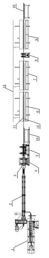 More-than-once foaming type extrusion molding insulation board production process and equipment thereof