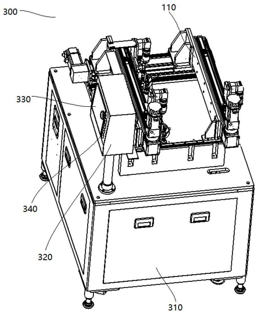 Industrial product visual sorting equipment and sorting process thereof