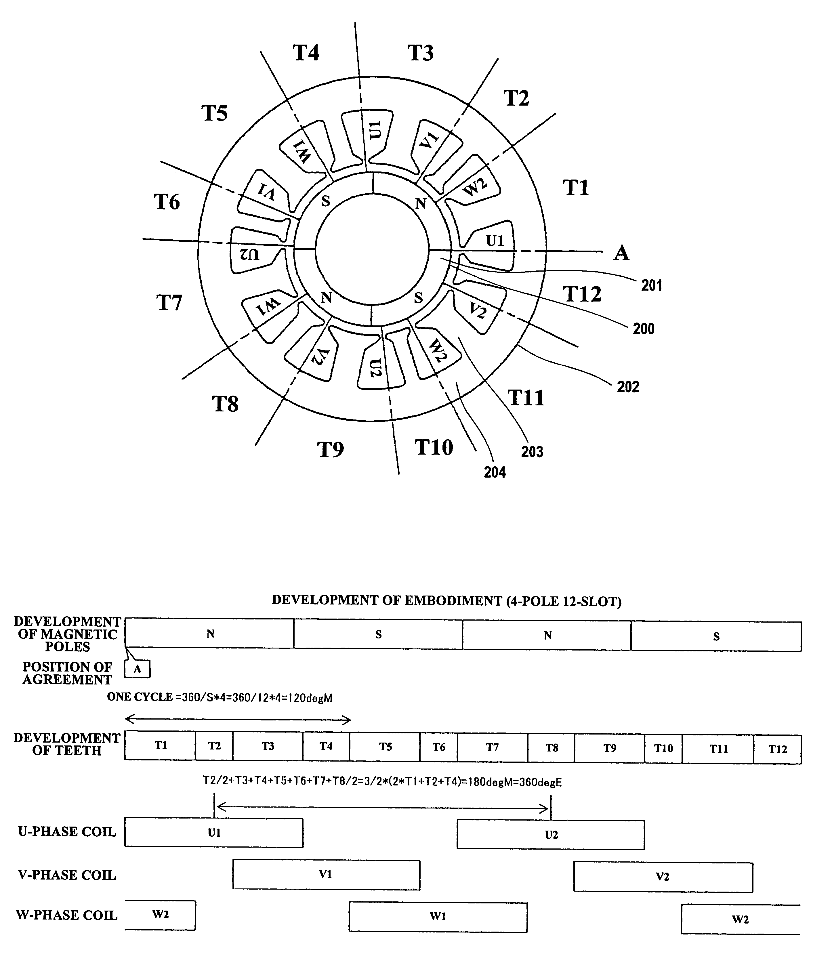 Motor, method for manufacturing motor, and motor drive controller