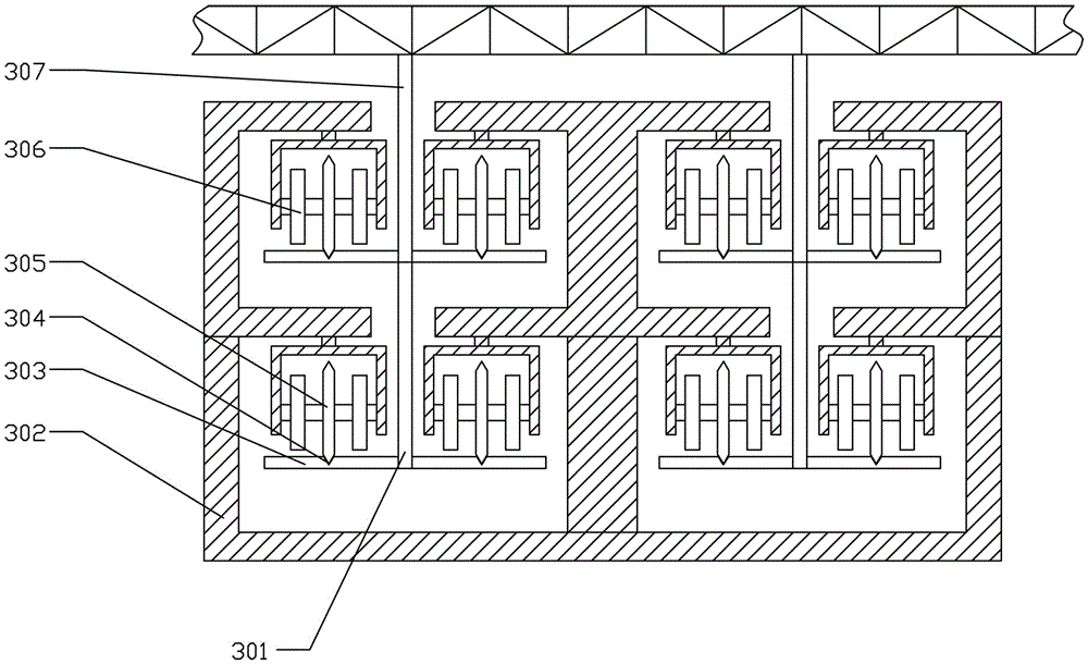 Gantry type three-dimensional traffic means