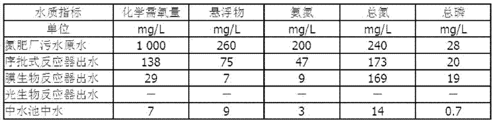 Nitrogen-phosphorus wastewater treating method by sequencing batch reactor coupled photobioreactor