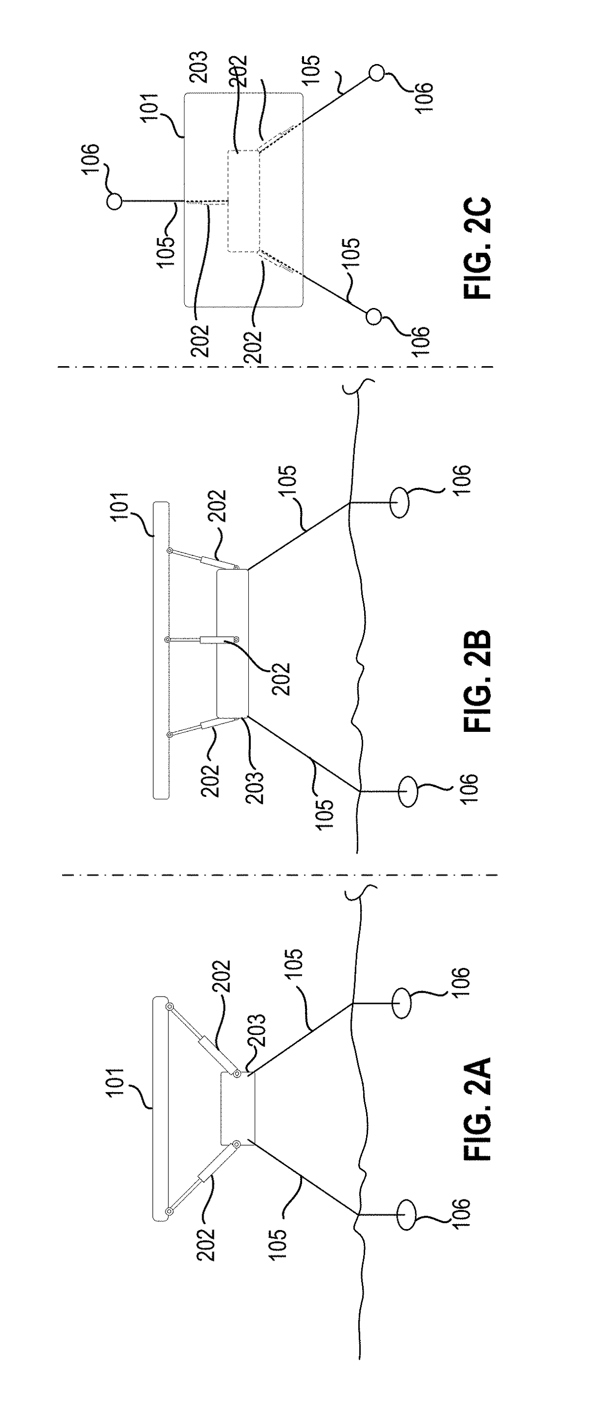 Submerged wave energy converter for deep water operations