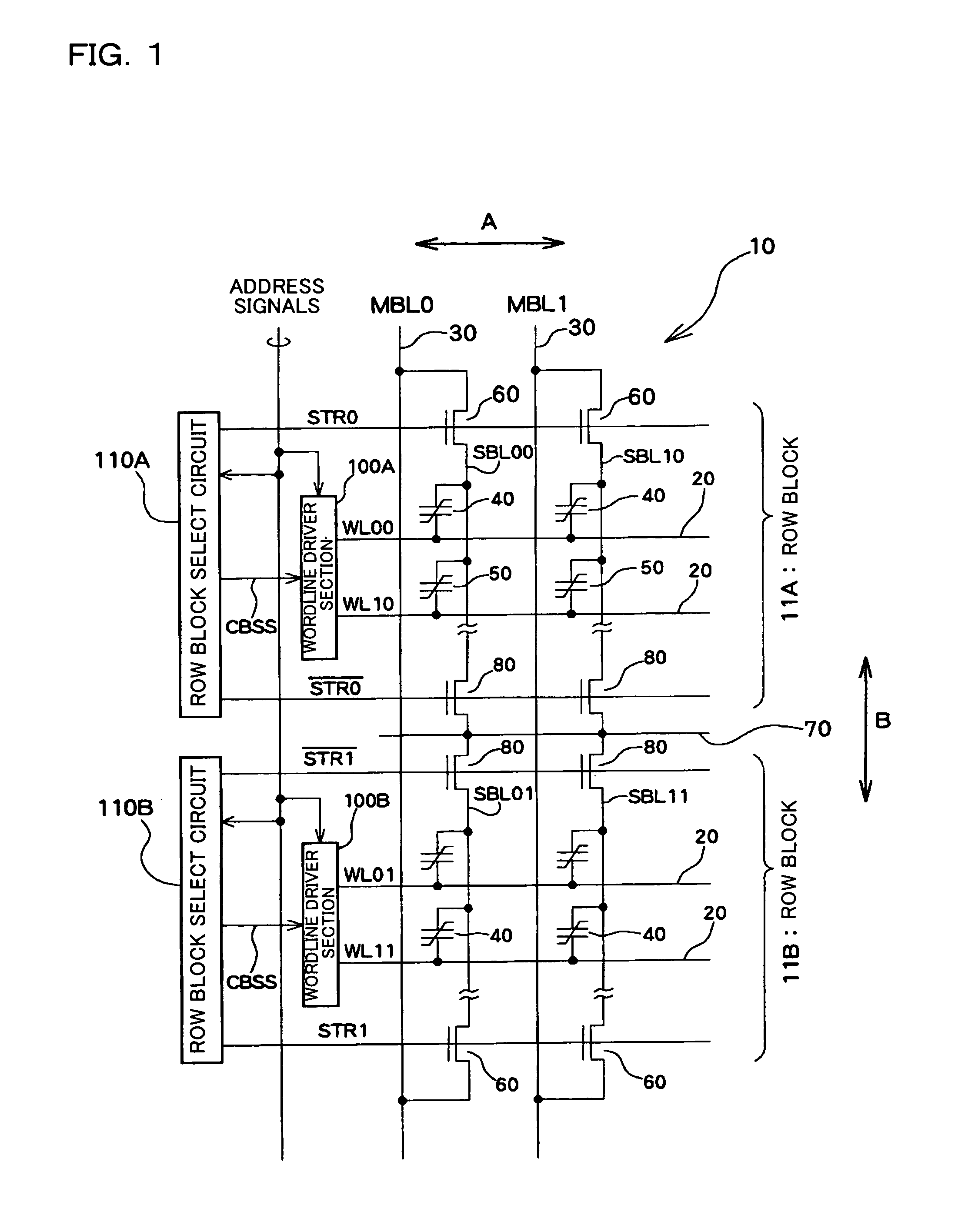 Ferroelectric memory device