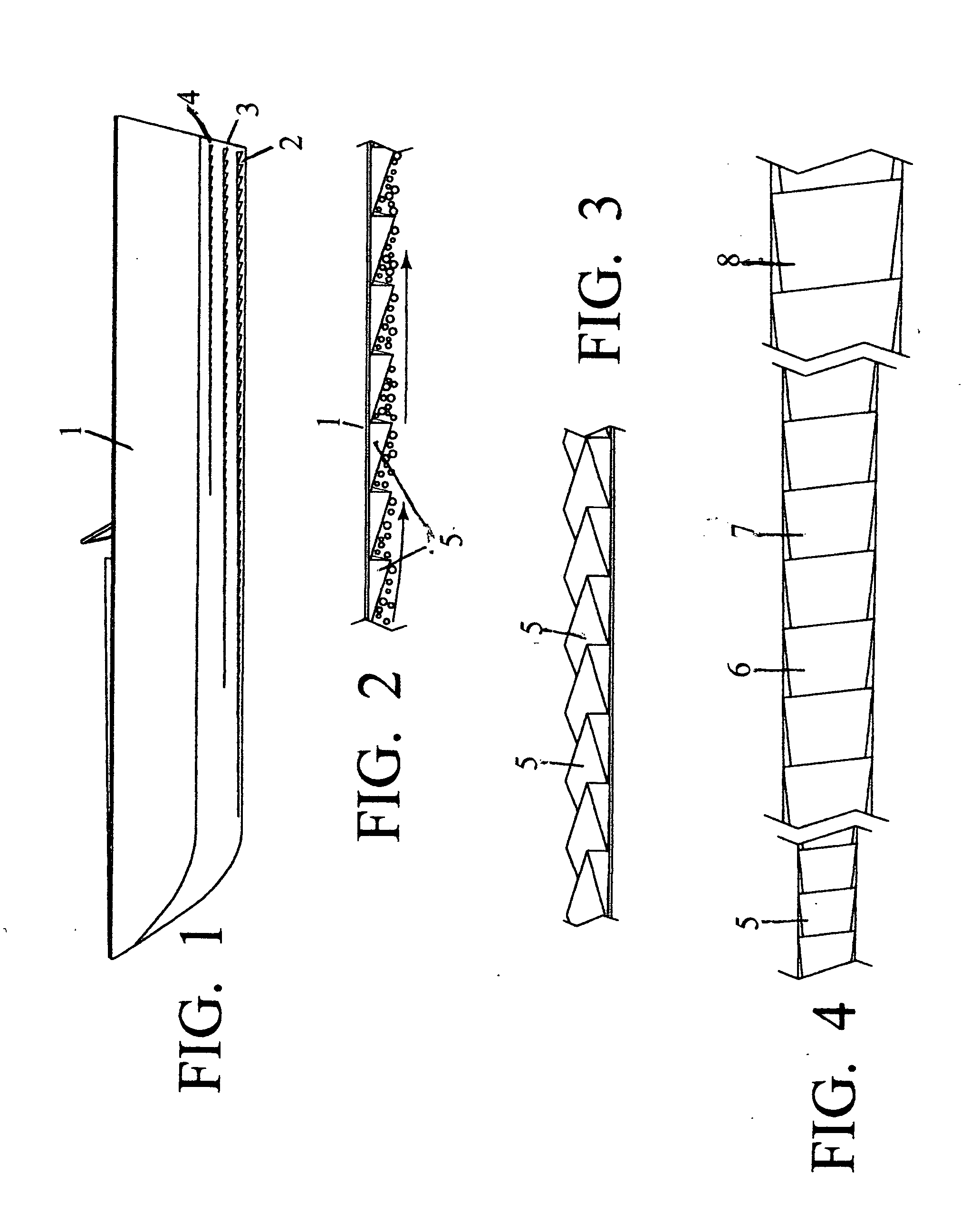 Boat hull strake design