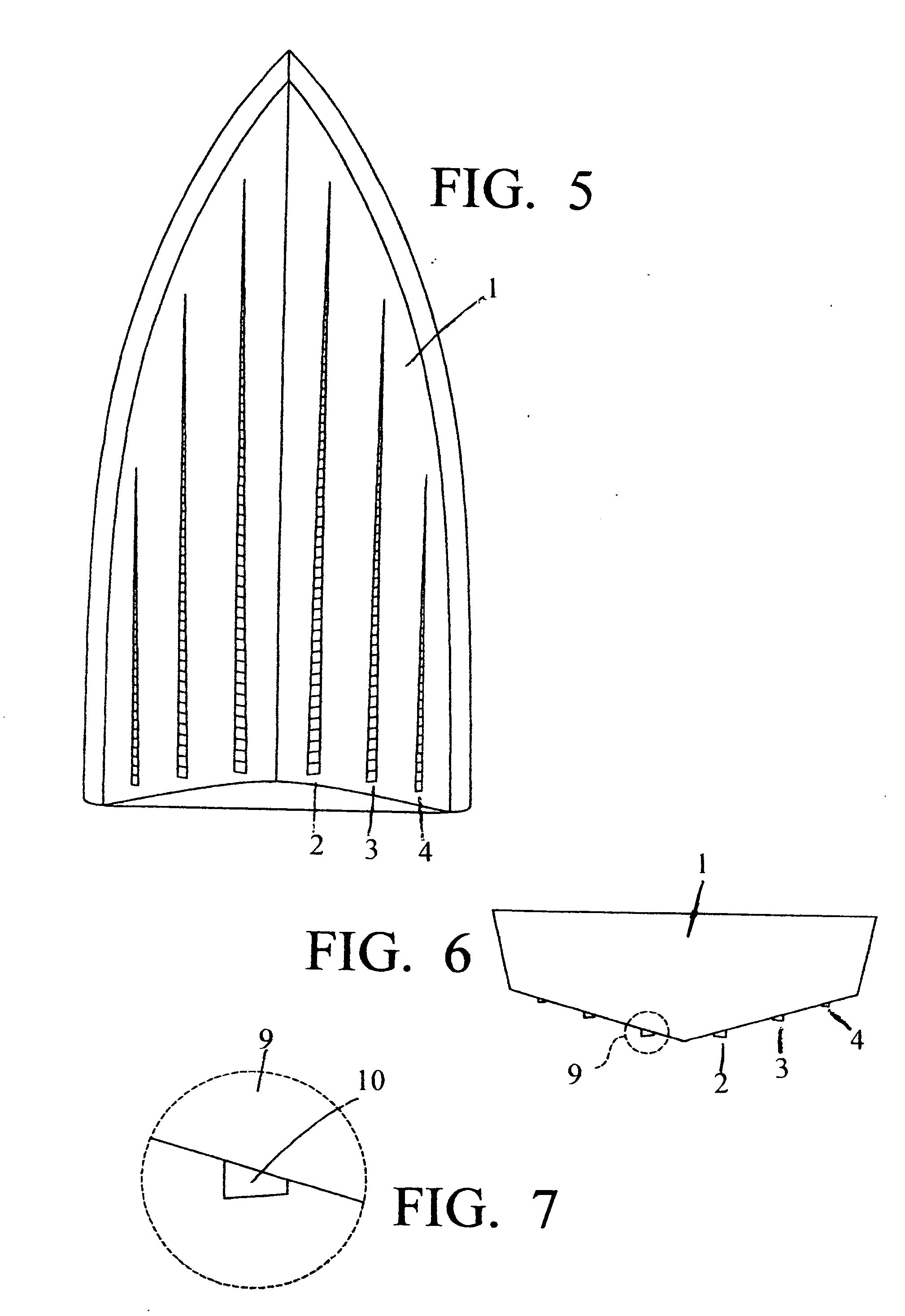 Boat hull strake design