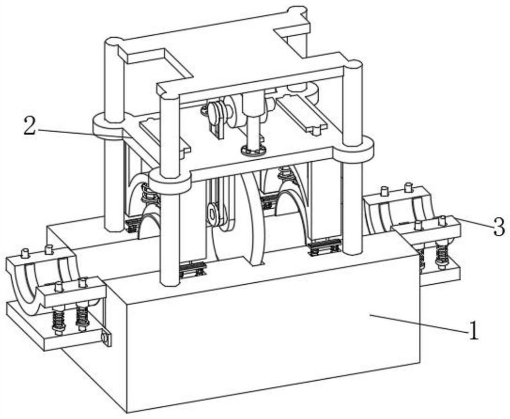 PVC pipe cutting device based on rotary separation