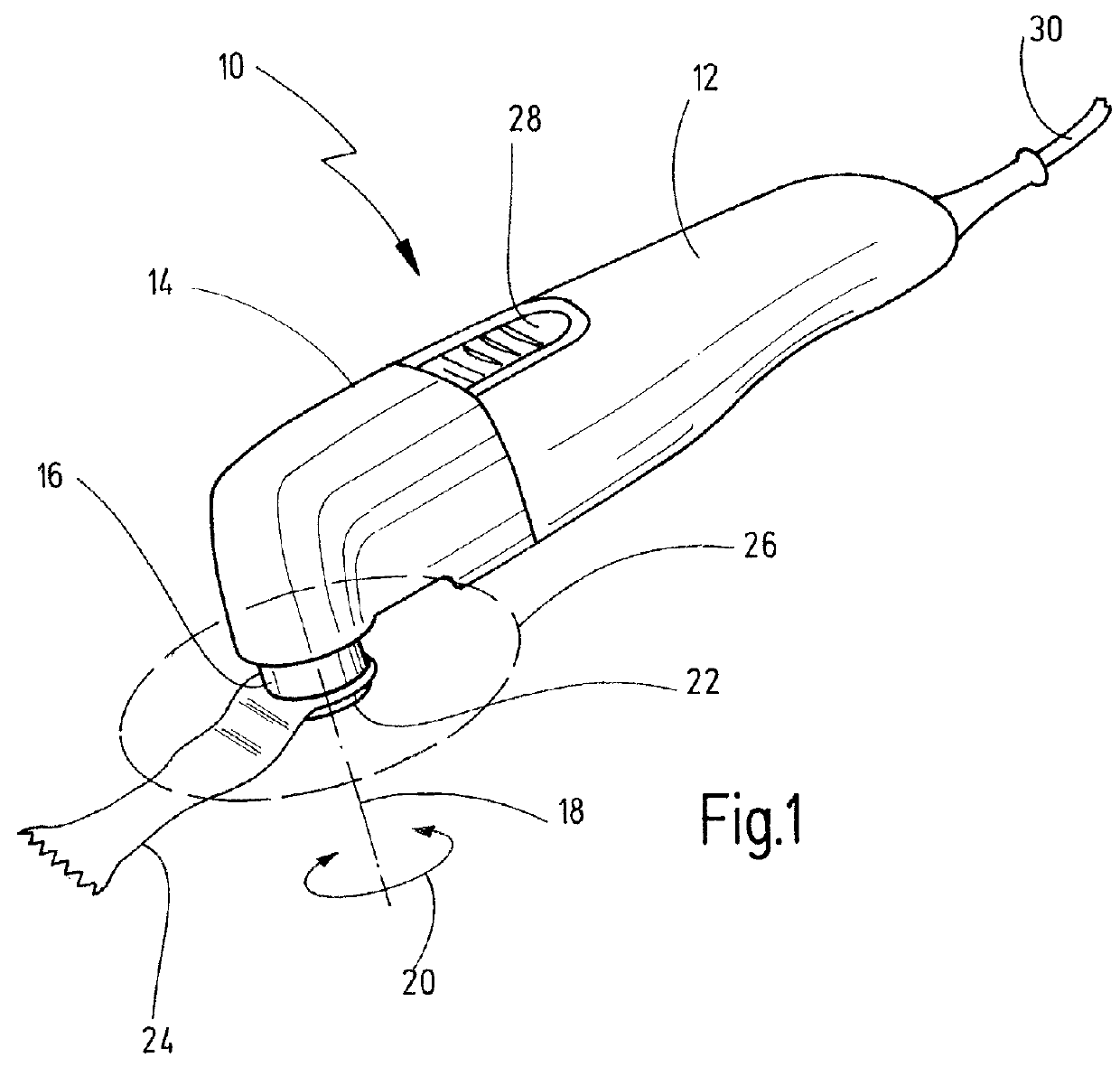 Power tool with a clamping mechanism for clamping a tool