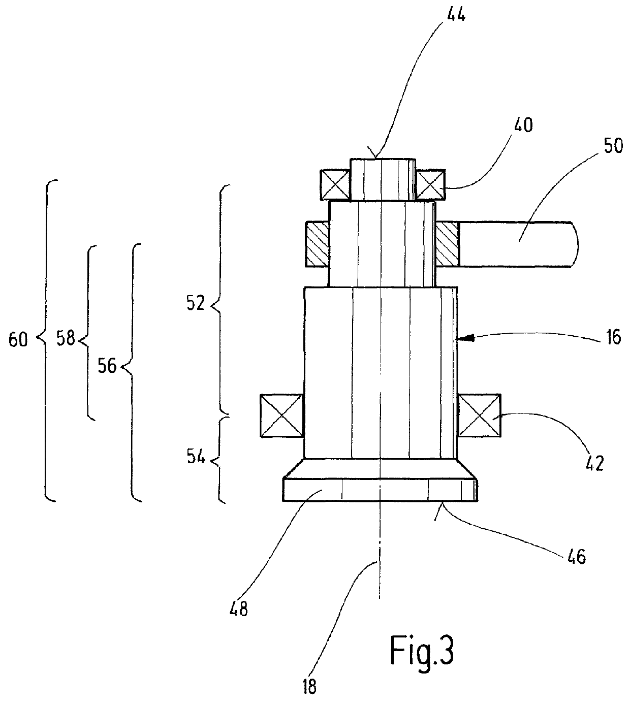 Power tool with a clamping mechanism for clamping a tool