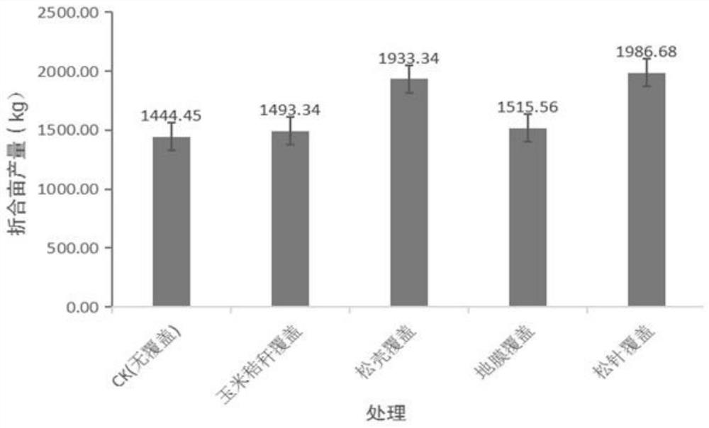 Green and high-yield cultivation method for lilies