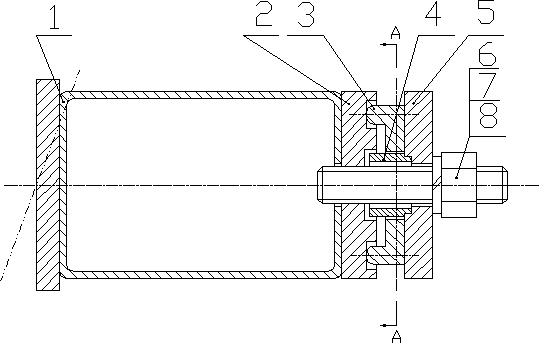 Verticality adjusting device for rear baffles of hydraulic swing plate shears