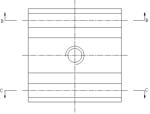 Verticality adjusting device for rear baffles of hydraulic swing plate shears