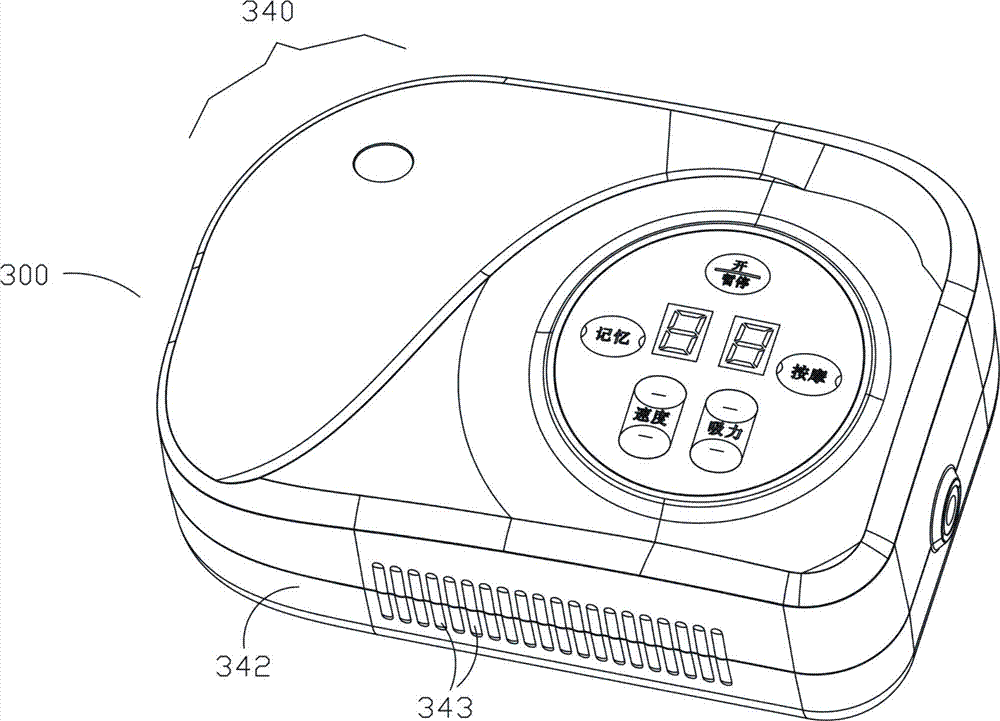 Structure-compact-type reciprocating aspirator and breast pump