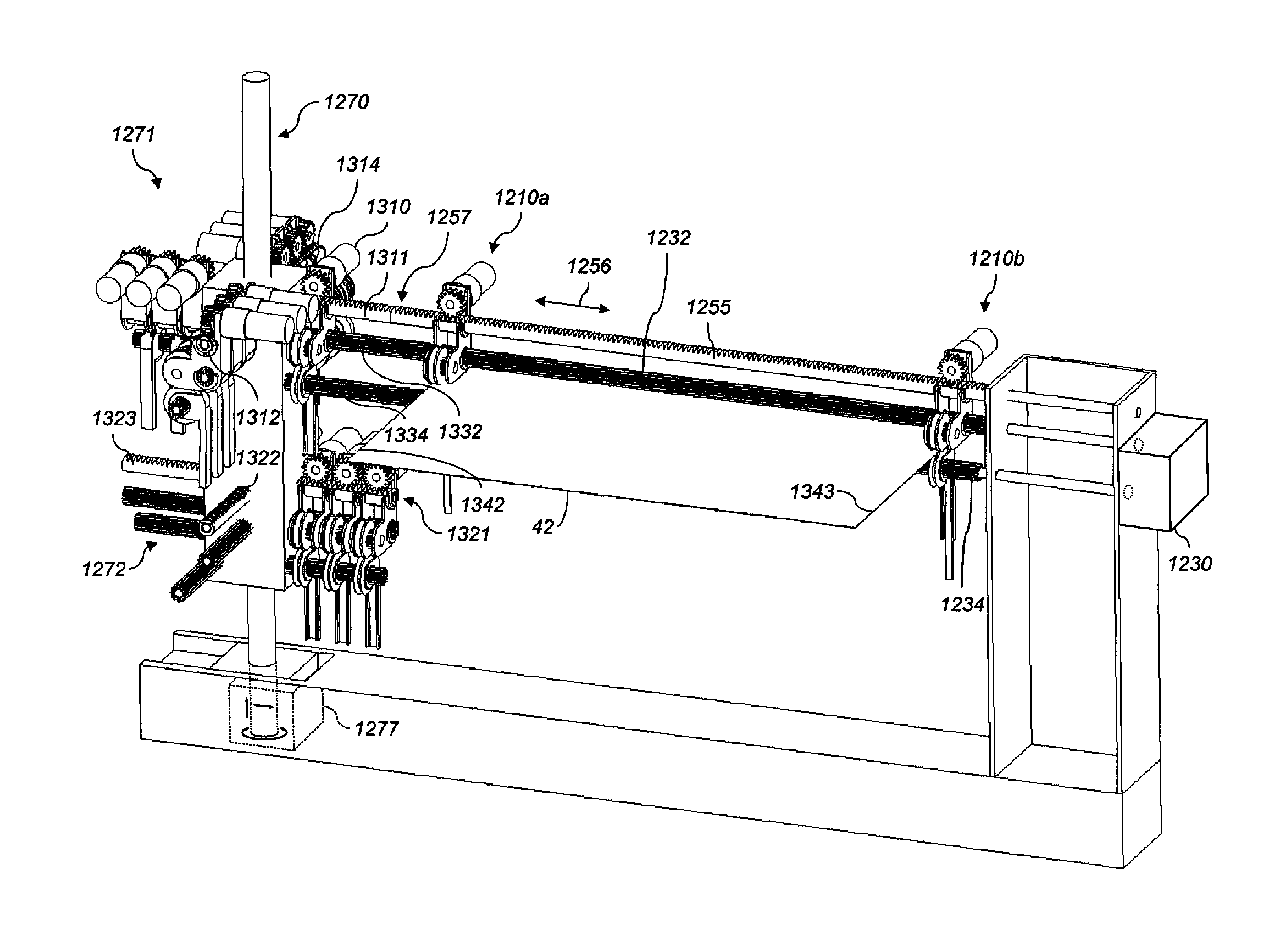 Perforator with translating perforating devices