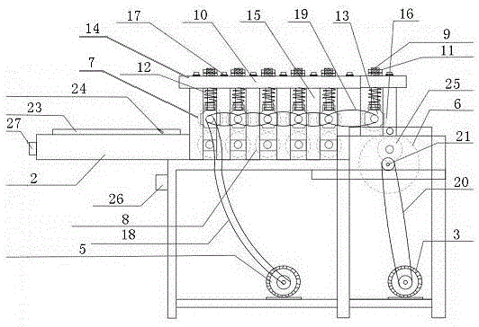 Dedicated cutting machine for veneer