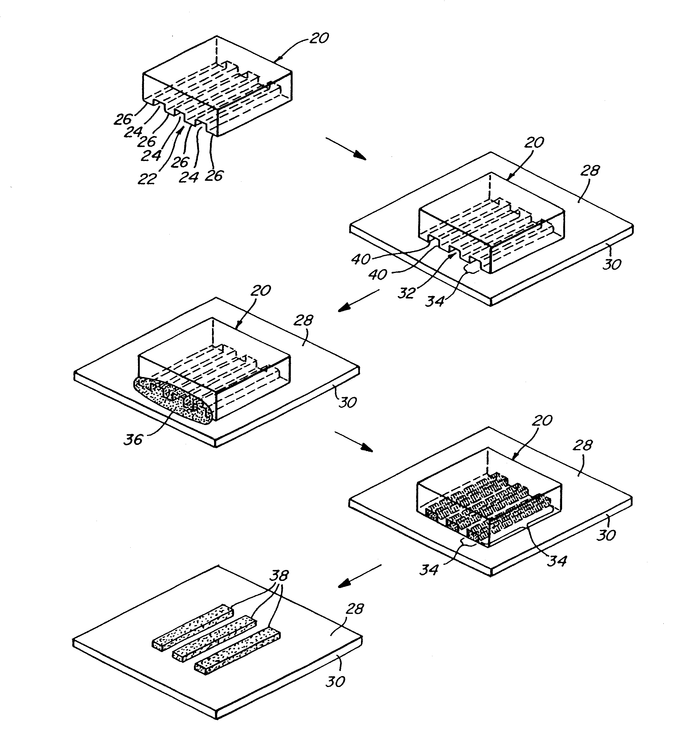 Molded waveguides