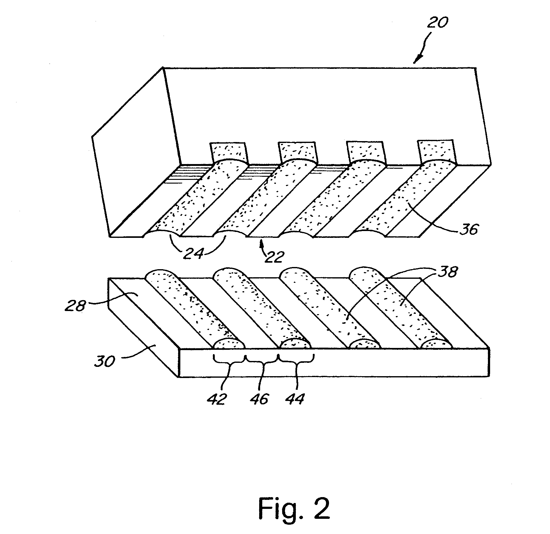 Molded waveguides