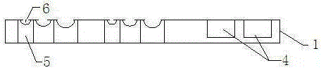 Structure facilitating needle threading and working method thereof