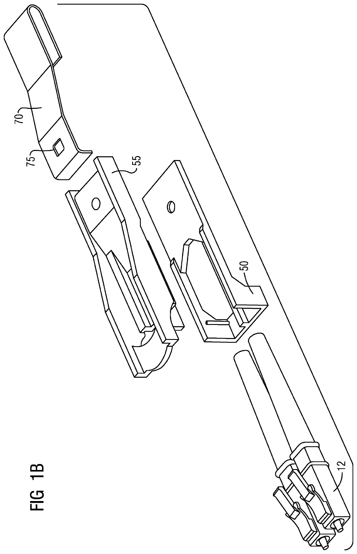 Locking in-place small form factor pluggable transceiver module