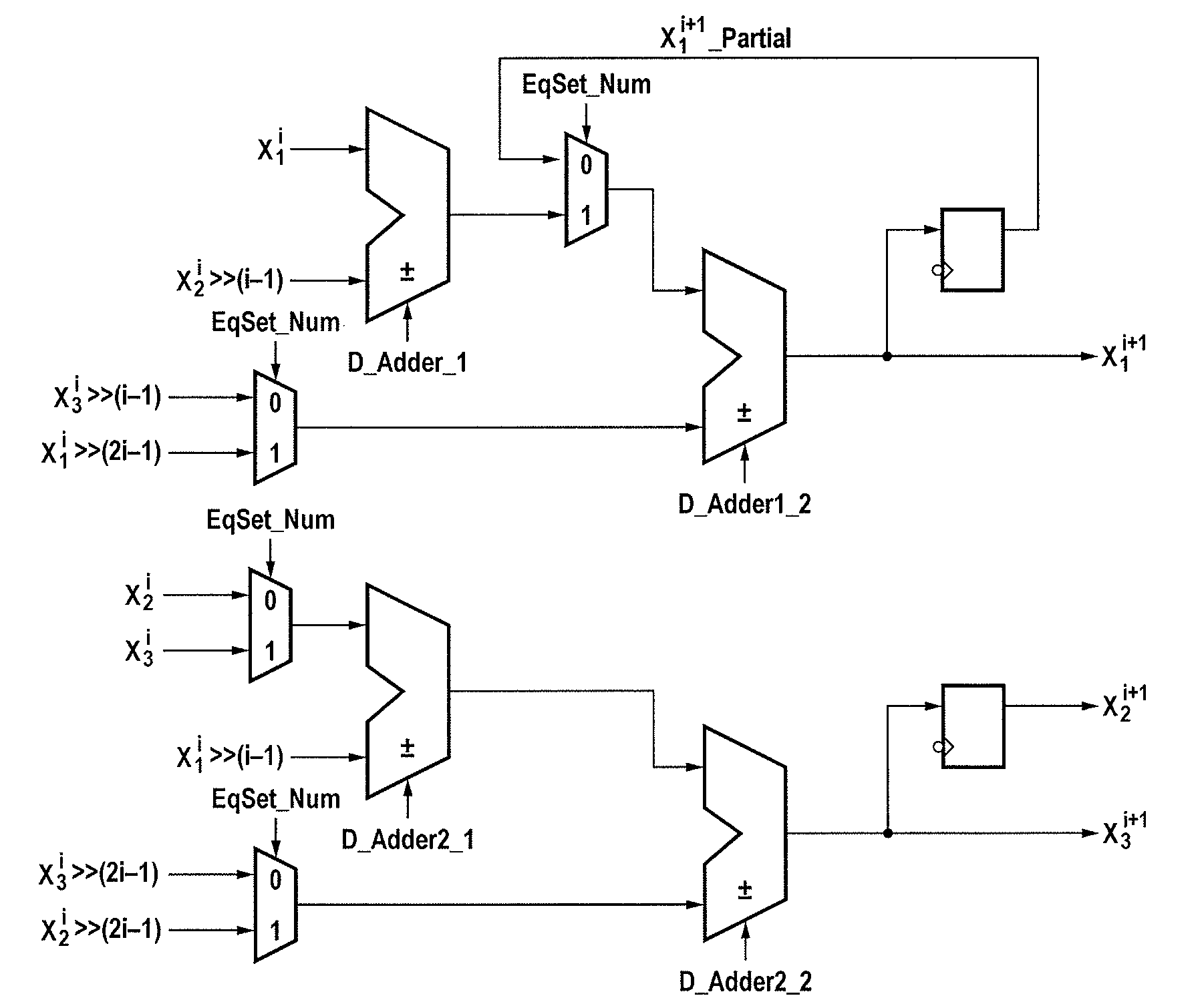 Signal processing block for a receiver in wireless communication