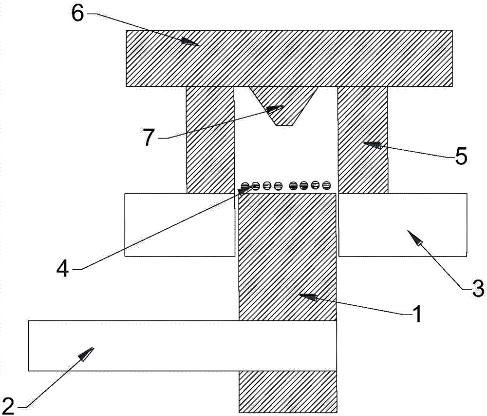 Reflection-type ultrasonic shot-peening strengthening device for inner hole surface