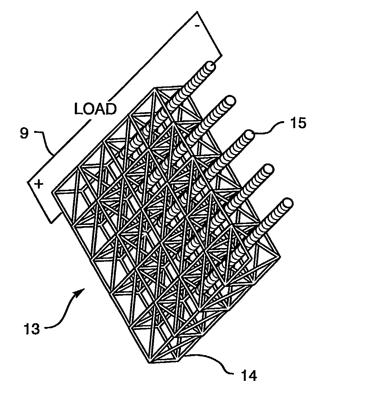 Multifunctional battery and method of making the same