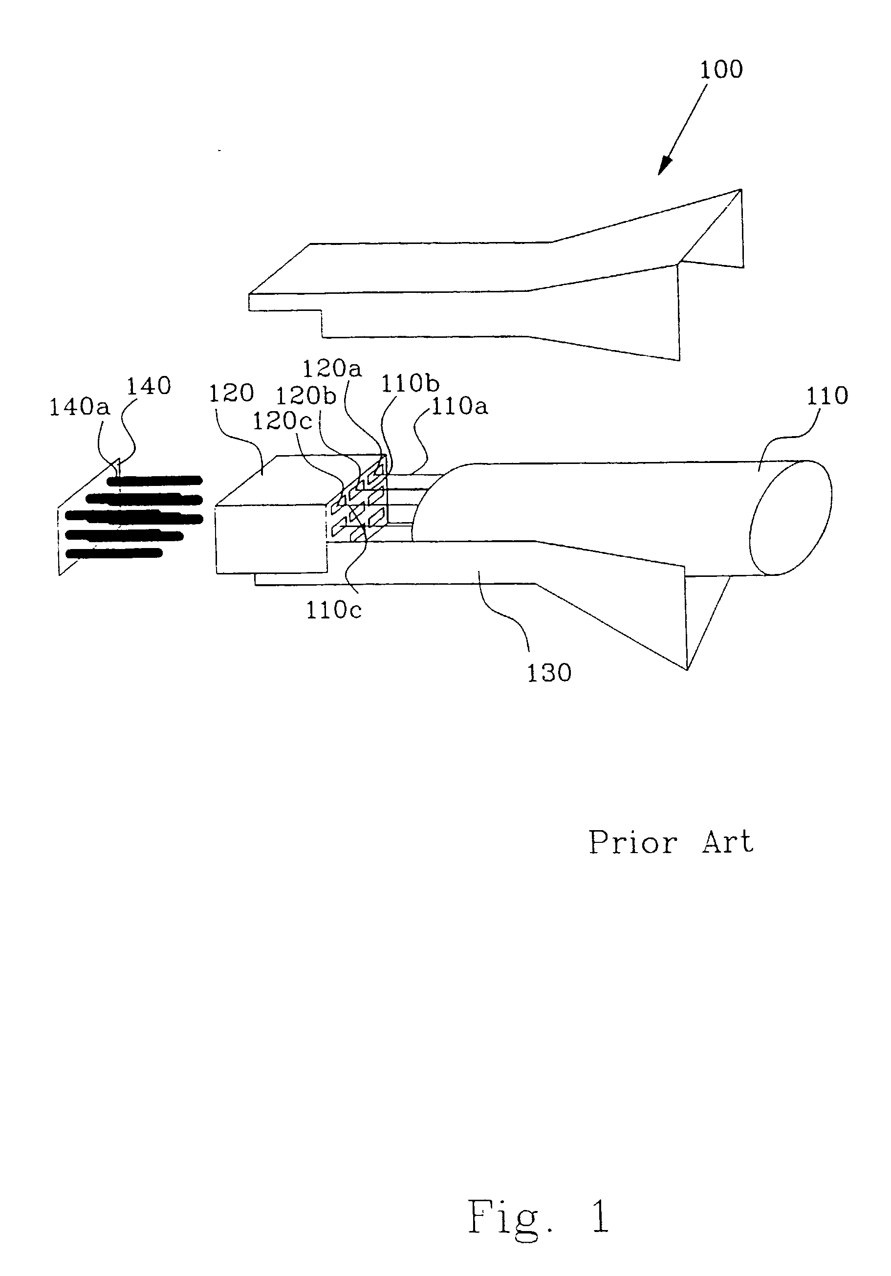 Cable connecting device