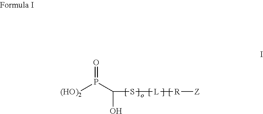 Superparamagnetic nanoparticles with PEG substituted α-hydroxy phosphonate shells