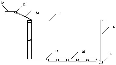 Plastic particle winnowing and classifying device based on variable-frequency speed-regulating fan