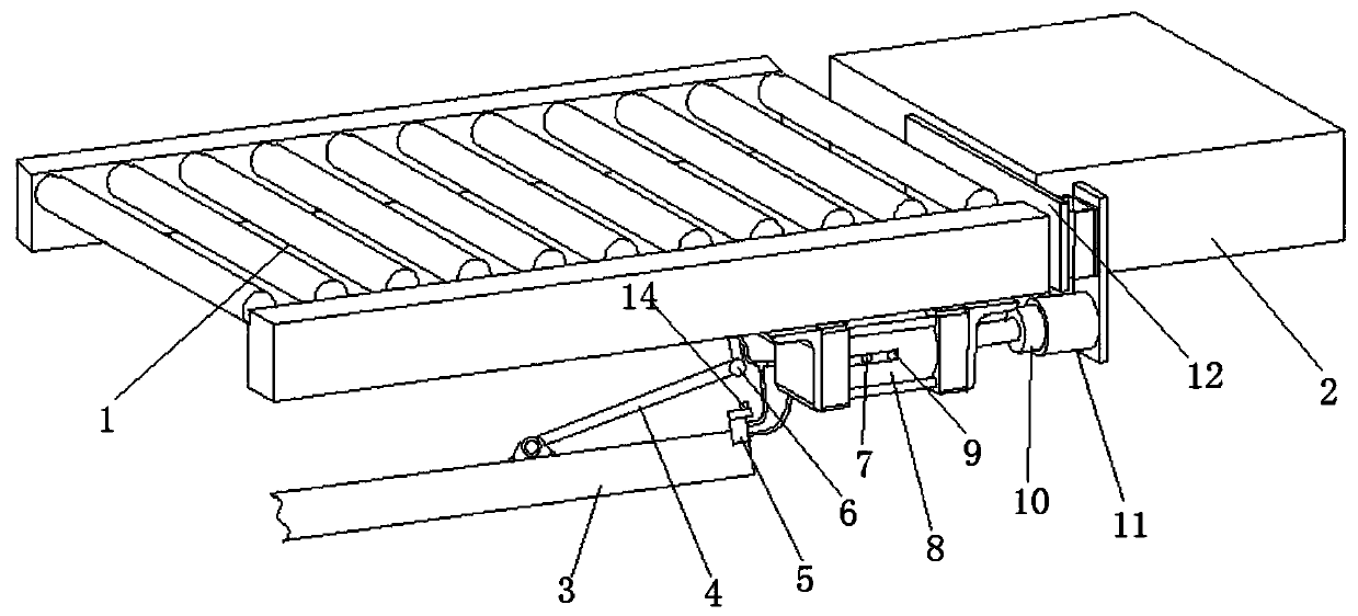 Stable ceramic press green body receiving platform