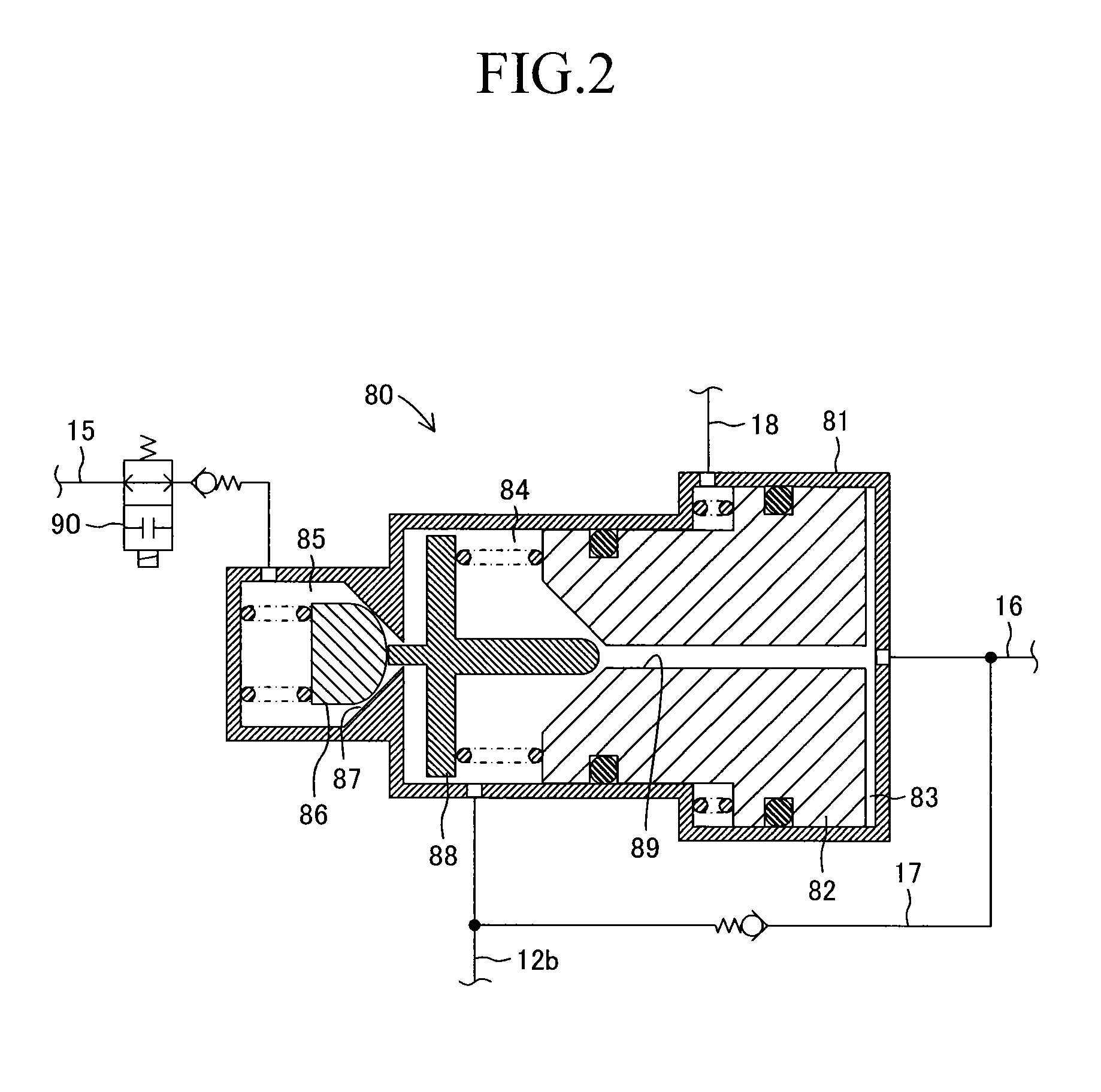 Braking device for vehicle