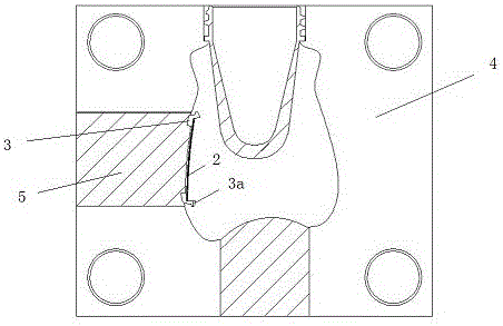 Temperature-sensitive feeding bottle with built-in lamellar temperature-sensitive display screen and manufacturing method of feeding bottle