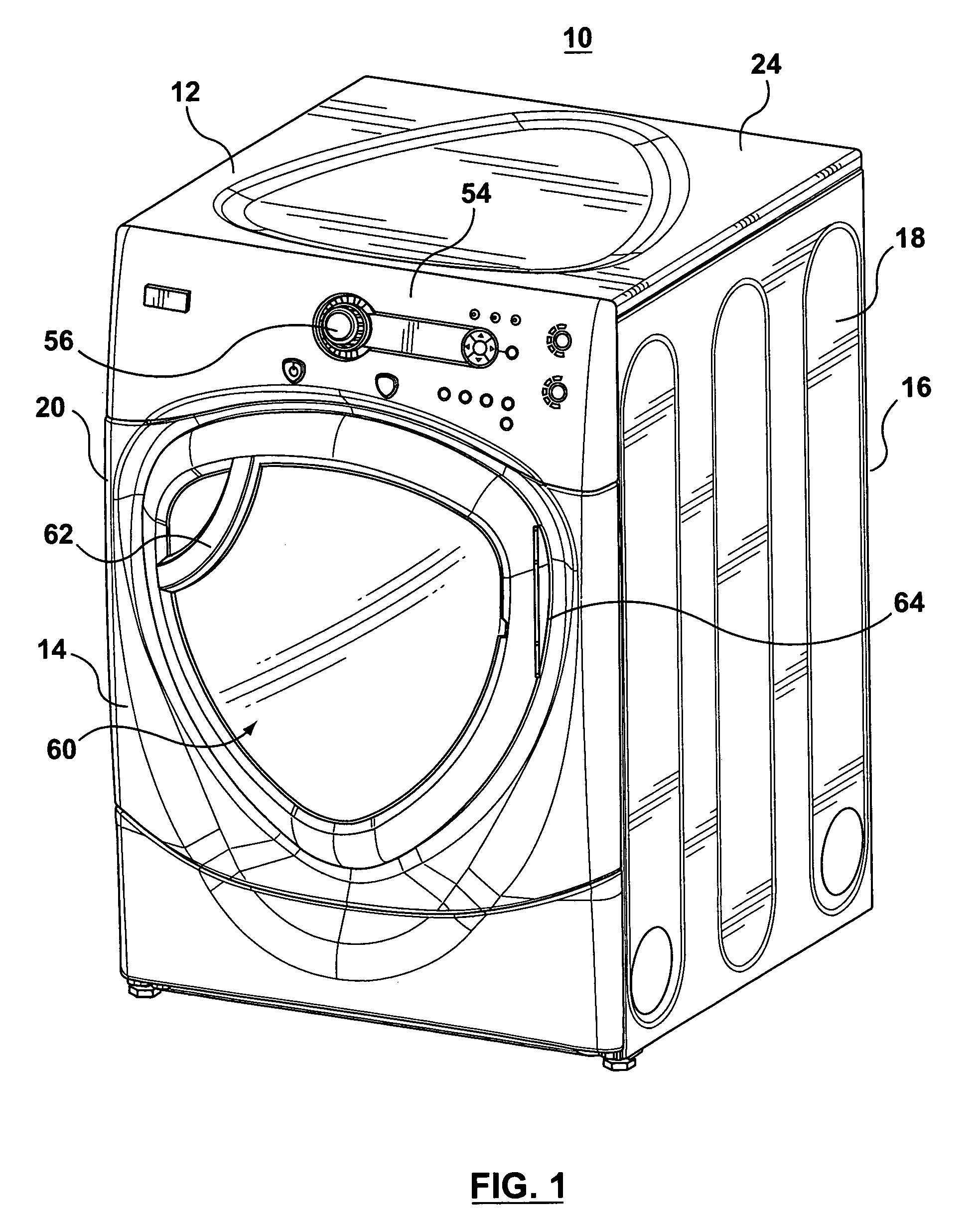 Clothes dryer with thermal insulation pad