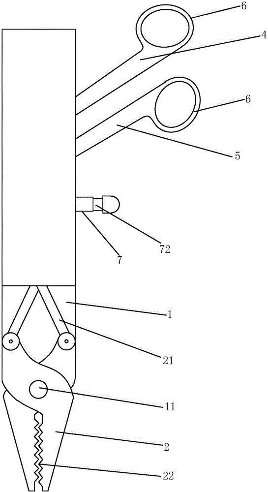 Lever type medical clamps