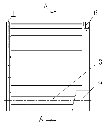 Novel method for installing exterior sun-shading shutter window