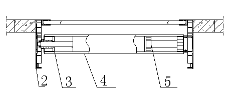 Novel method for installing exterior sun-shading shutter window